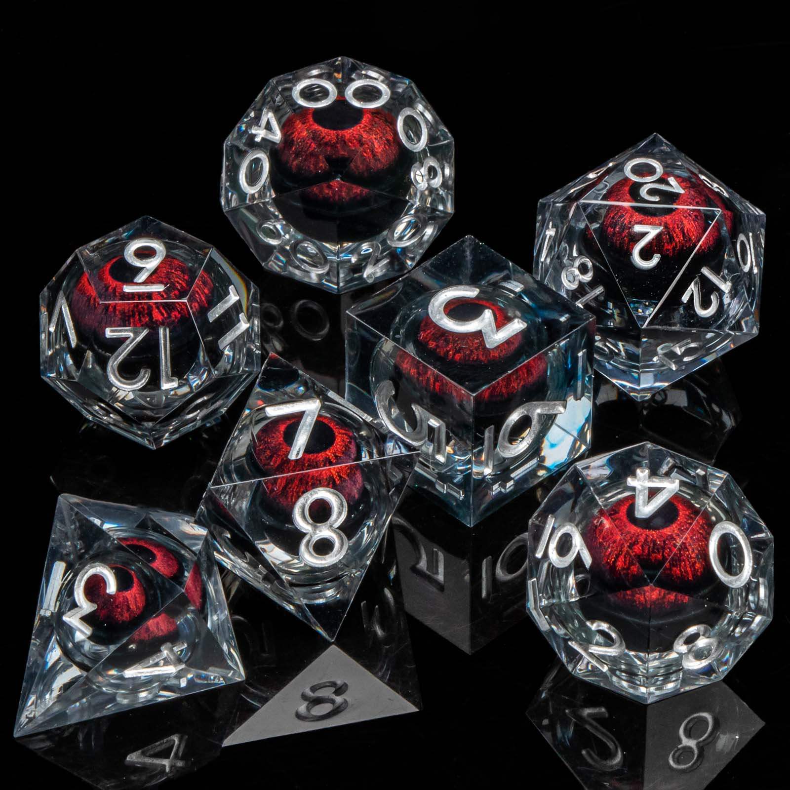 Board Game Dungeons And Dragons - DND Dice Liquid Flow Core Resin