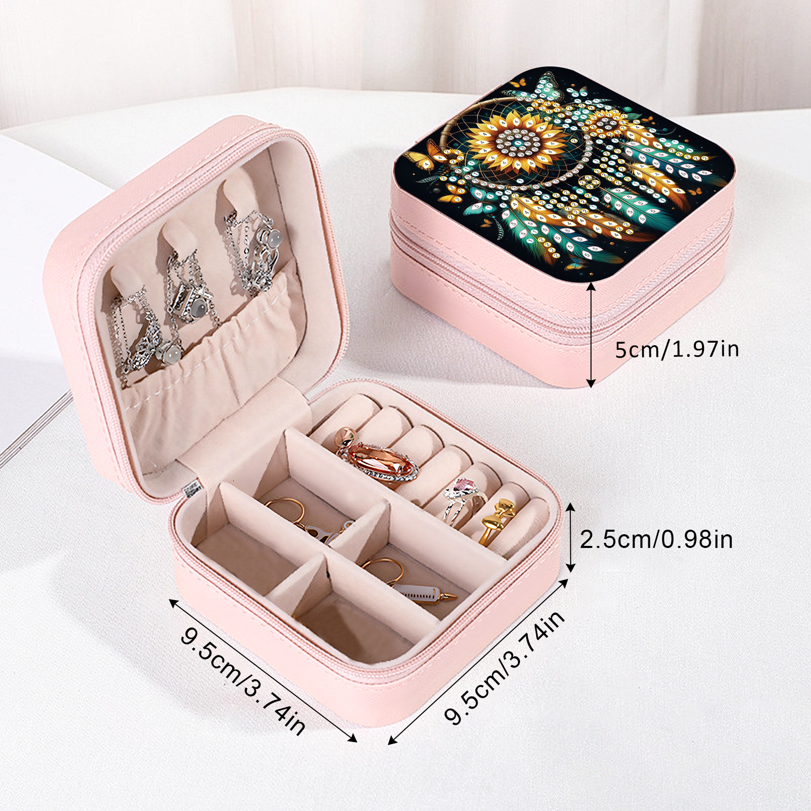 Diamond Painting Jewelry Organ - Token Tray Organizer recension och pris