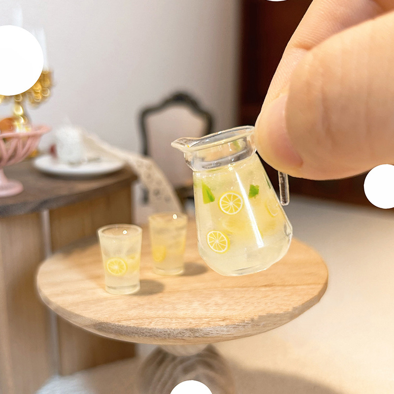 1:12 Dollhouse Miniature Lemon - Miniature Terrain Set recension och pris