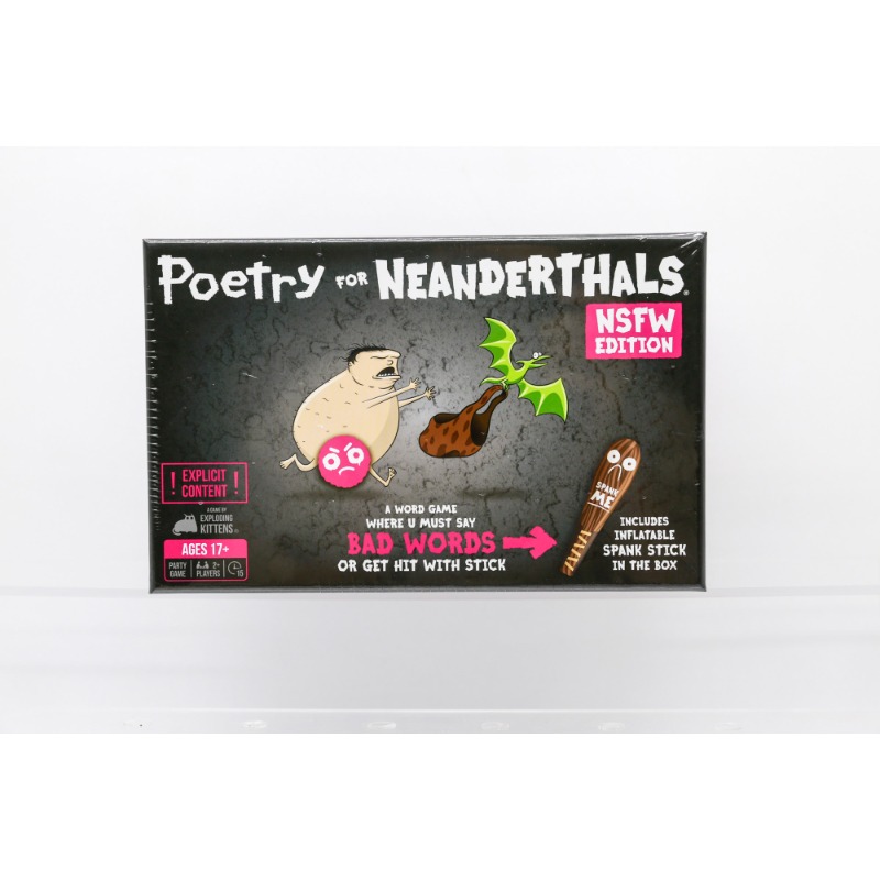 Poetry for Neanderthals NSFW A - Board Game Or Boardgame recension och pris