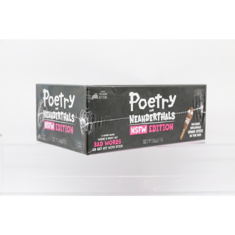 Poetry for Neanderthals NSFW A - Board Game Or Boardgame recension och pris