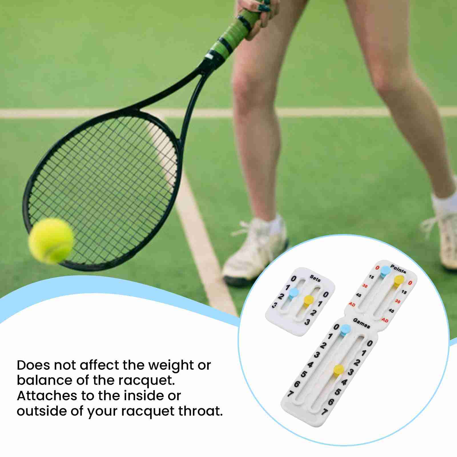 Tennis Score Keeper for Racket - Board Game Ranking recension och pris