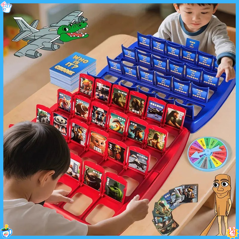 Guess Who I Am Game Italian Br - Board Game Guess Who recension och pris