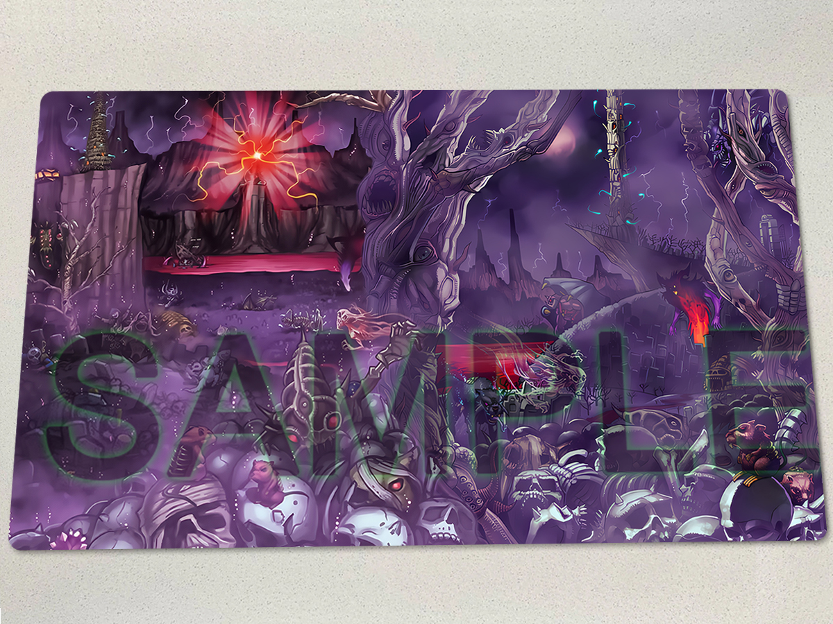 YuGiOh Zombie World Playmat TC - Board Game Zombicide recension och pris