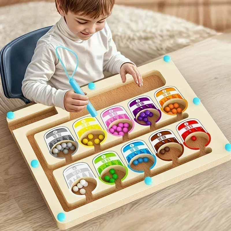 Wooden Magnet Puzzles Educatio - Board Game Qwirkle recension och pris
