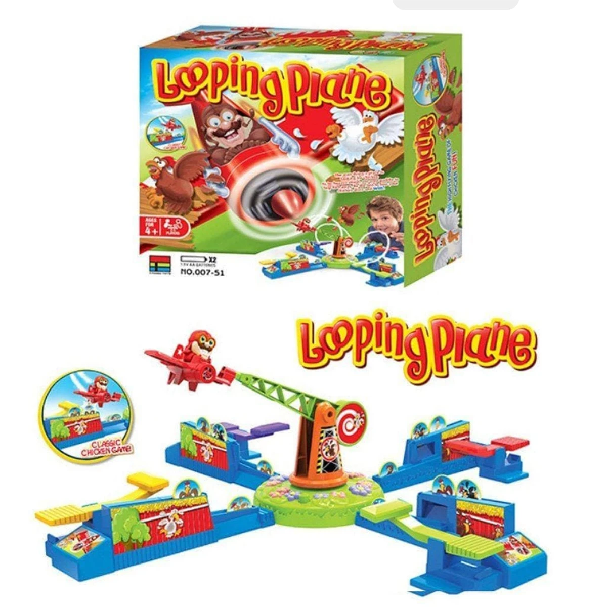 HOT Looping Louie Spinning Pla - Board Game Wingspan recension och pris