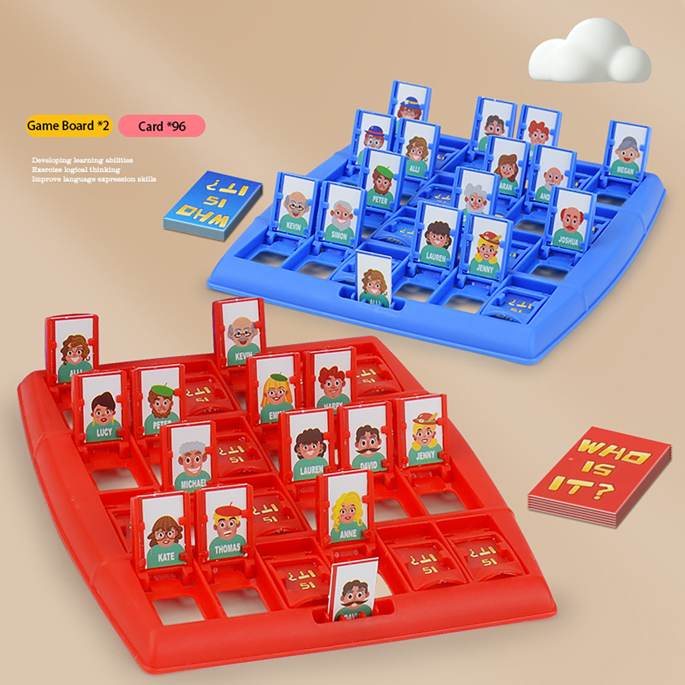 Family Guessing Board Game Who - Board Game Guess Who recension och pris