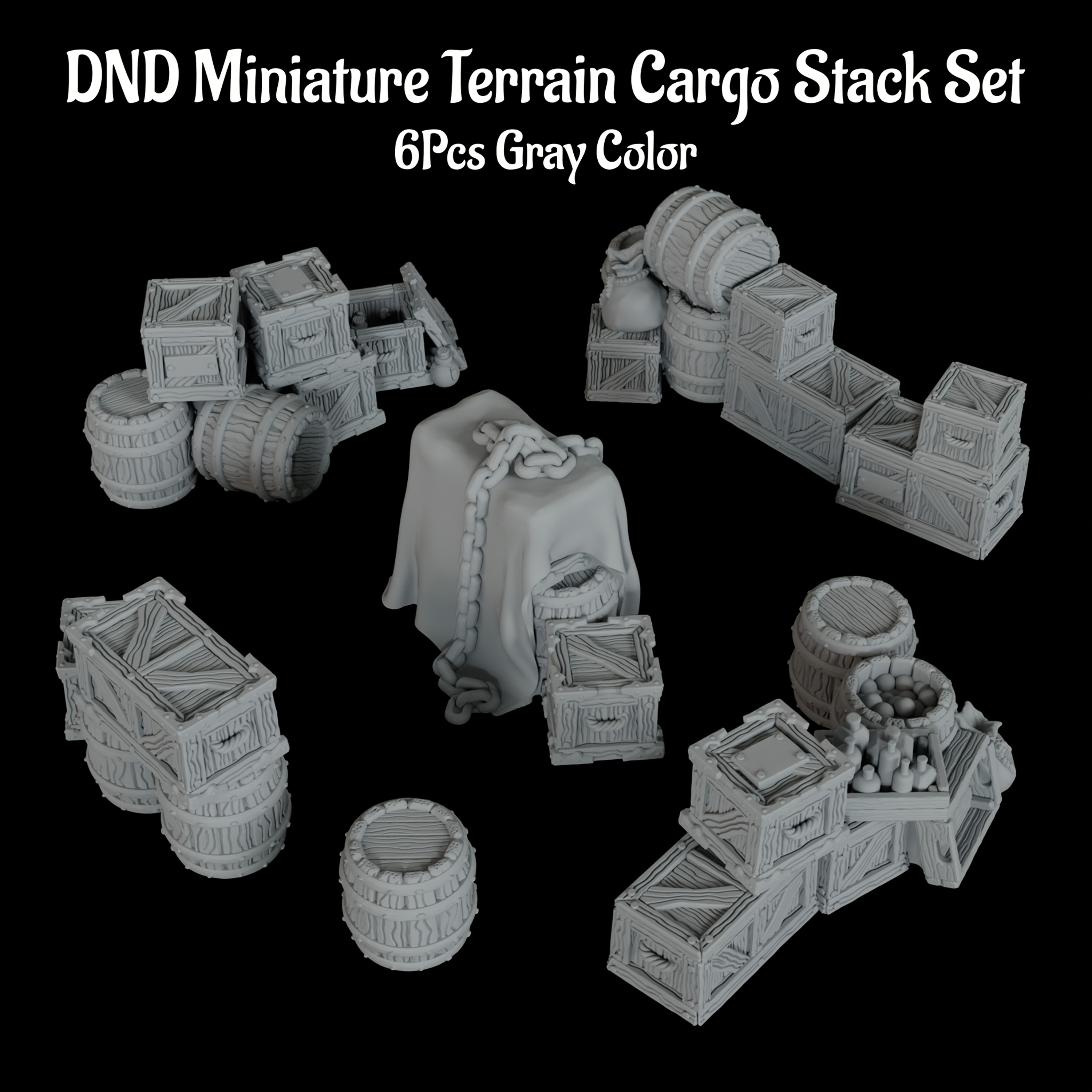 RPG Terrain Accessories, RPG M - Miniature Terrain Set recension och pris