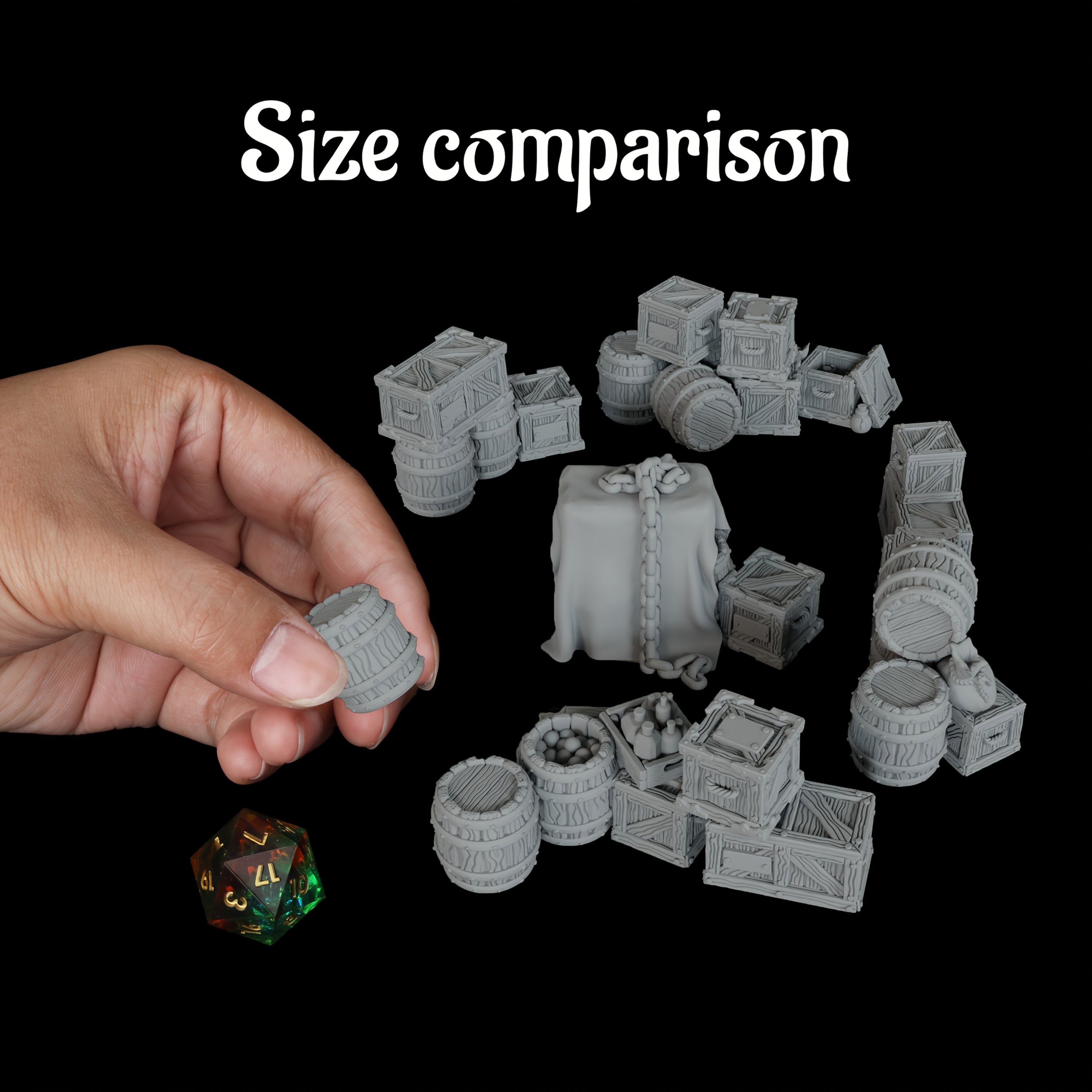 RPG Terrain Accessories, RPG M - Miniature Terrain Set recension och pris