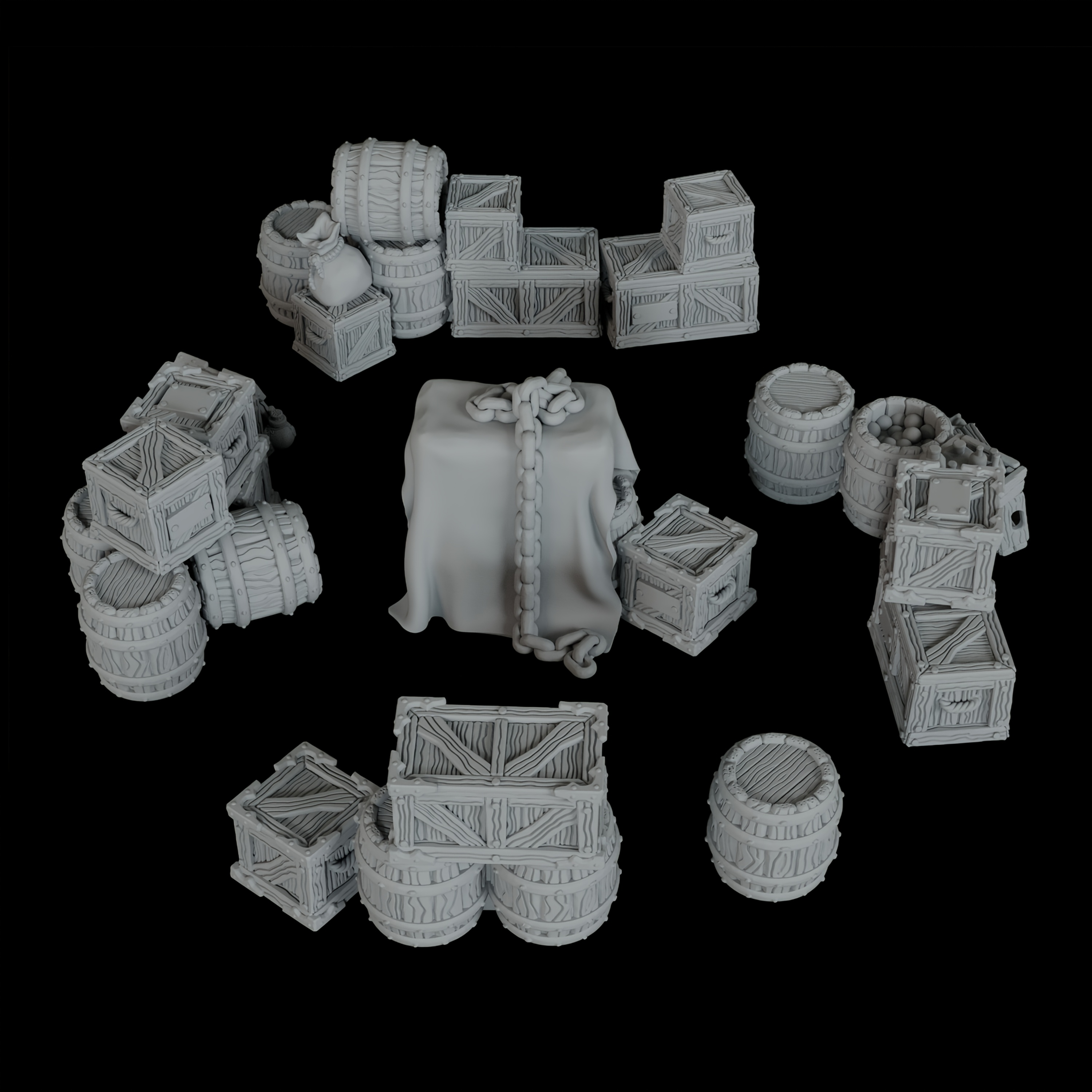 RPG Terrain Accessories, RPG M - Miniature Terrain Set recension och pris