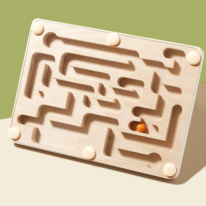 Small Wooden Balance Bead Maze - Board Game Qwirkle recension och pris