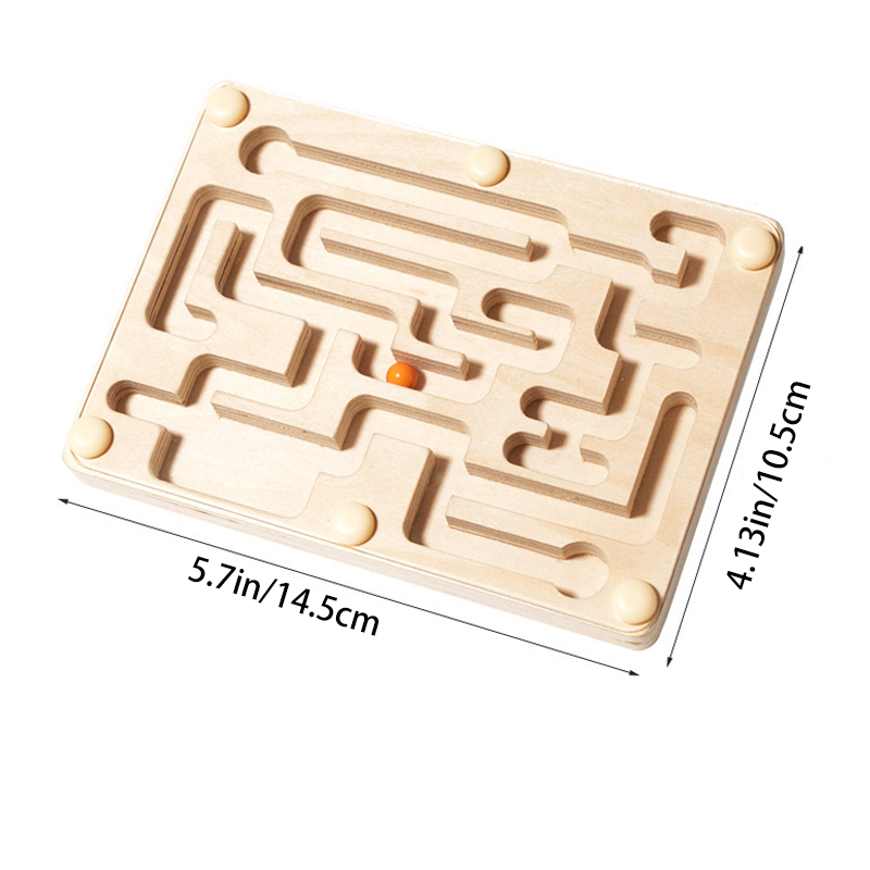 Small Wooden Balance Bead Maze - Board Game Qwirkle recension och pris