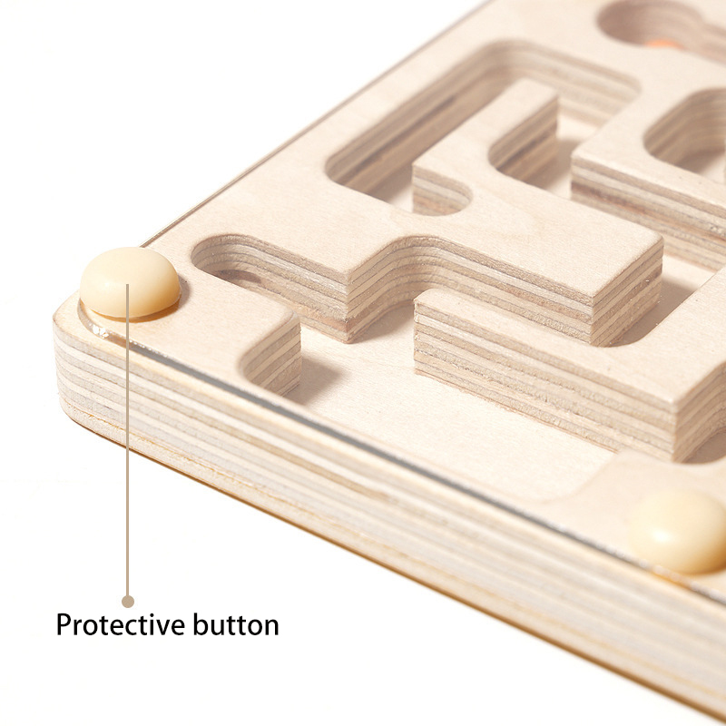 Small Wooden Balance Bead Maze - Board Game Qwirkle recension och pris