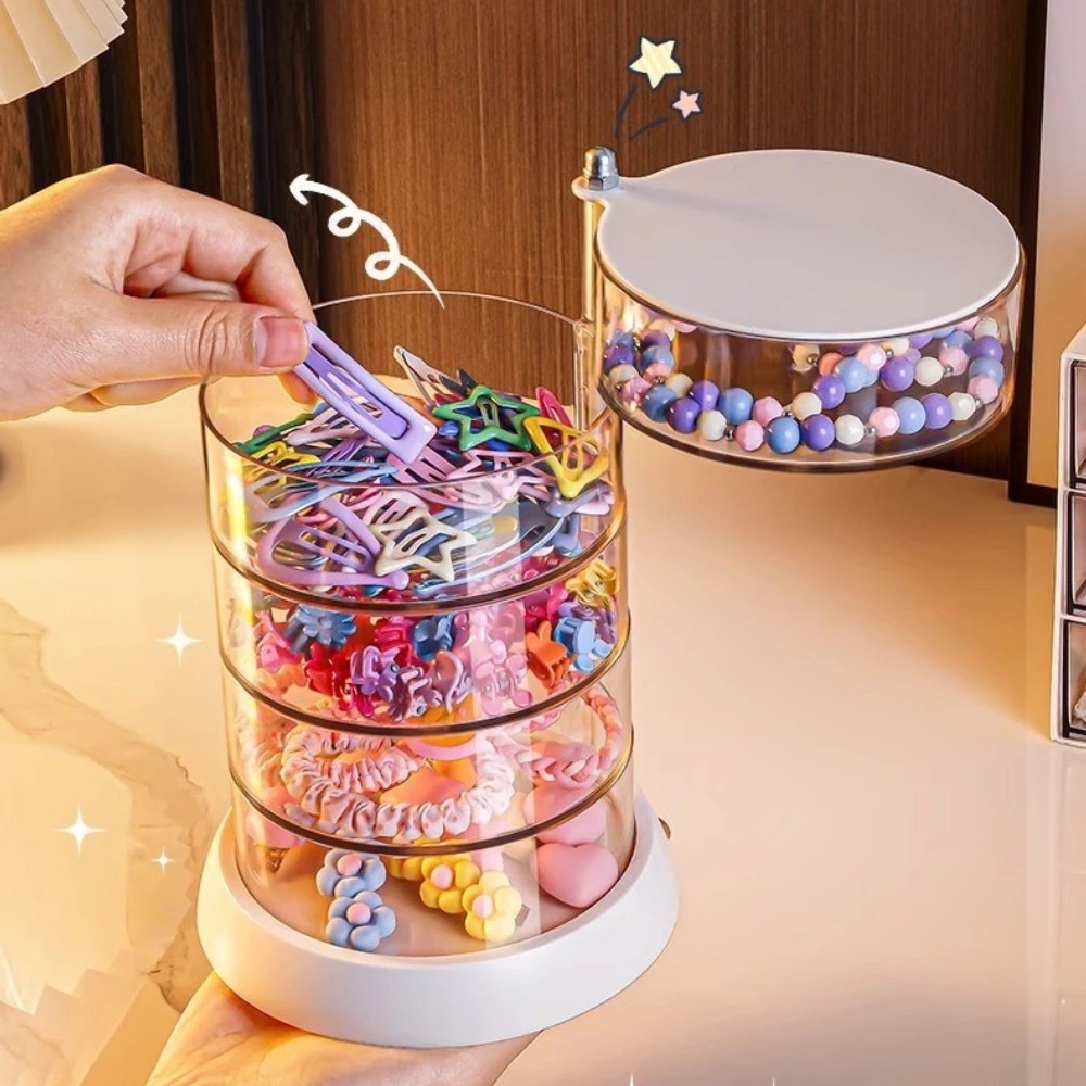 360 Rotating Clear Hair Access - Token Tray Organizer recension och pris
