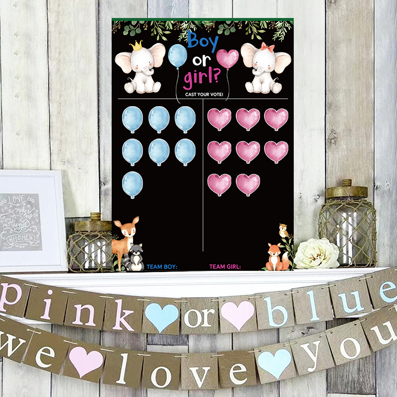 Boy or Girl Gender Reveal Voti - Board Game Quote recension och pris