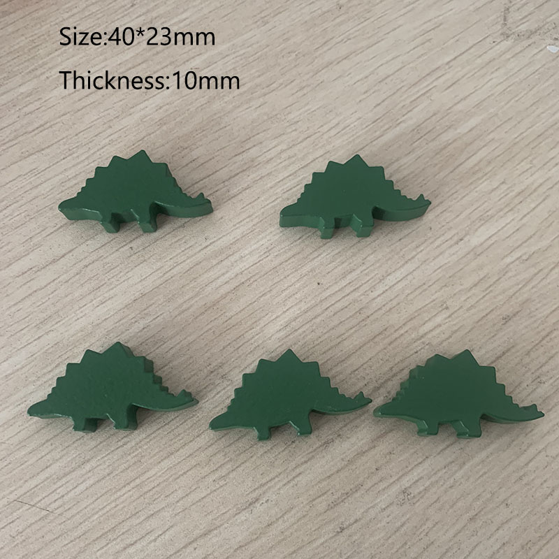 5 Pcs/set Wooden Dinosaur Boar - Board Game Wingspan recension och pris