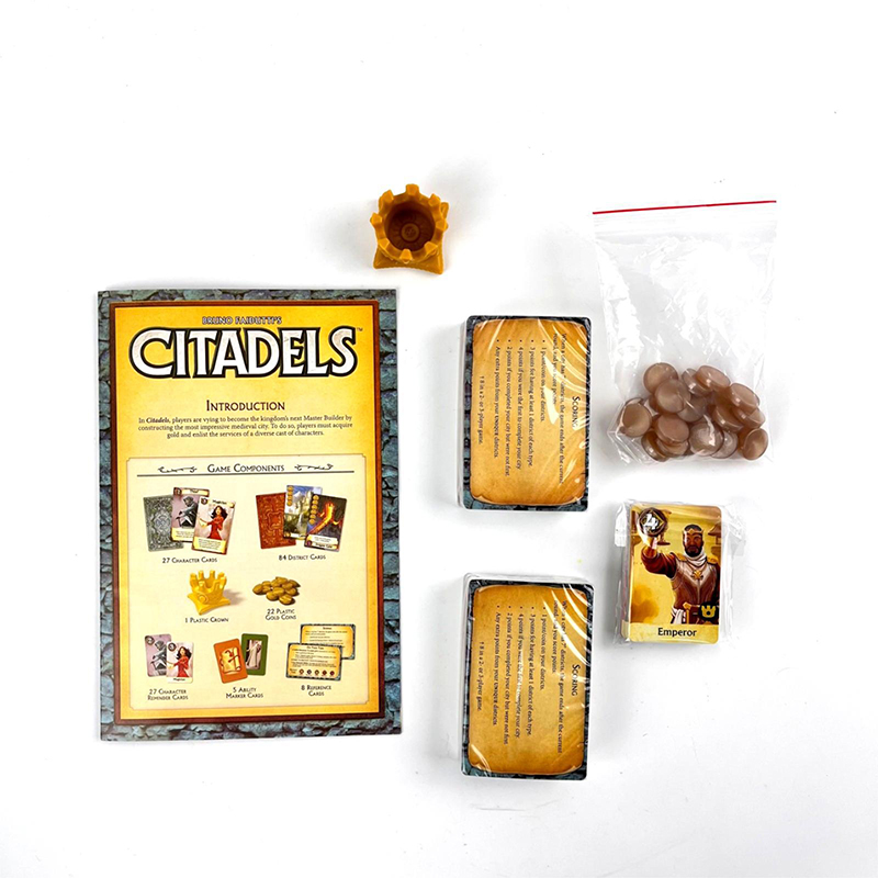 Citadels  Revised Edition Clas - Board Game Wingspan recension och pris
