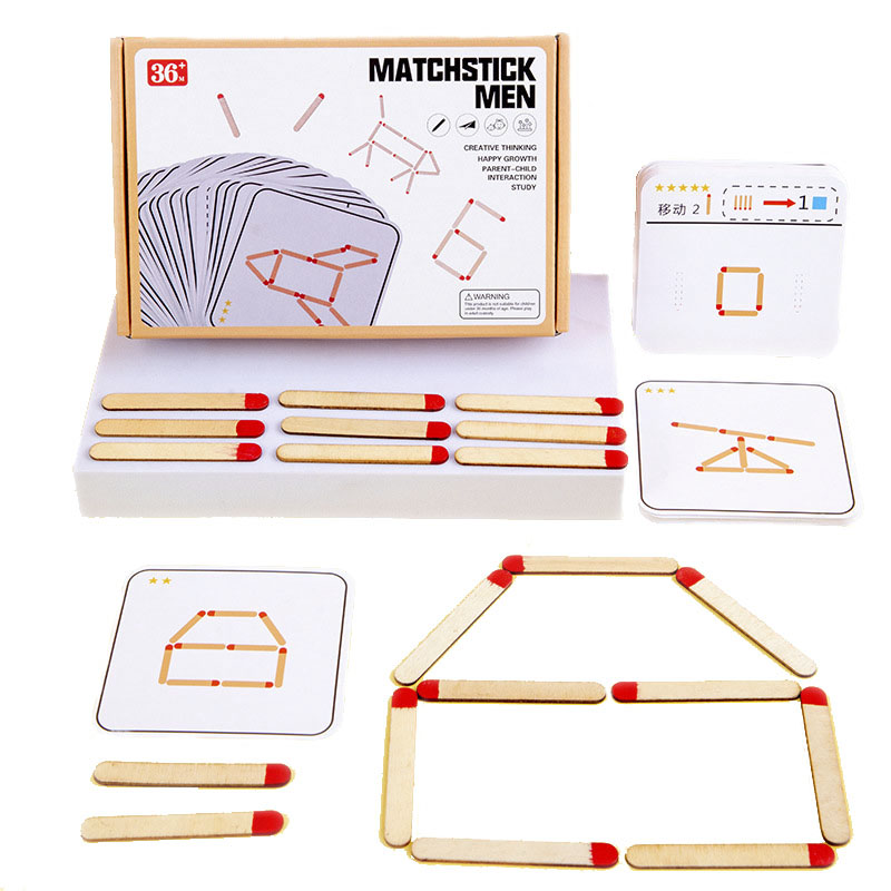 Montessori Matches Puzzles Gam - Board Game China recension och pris