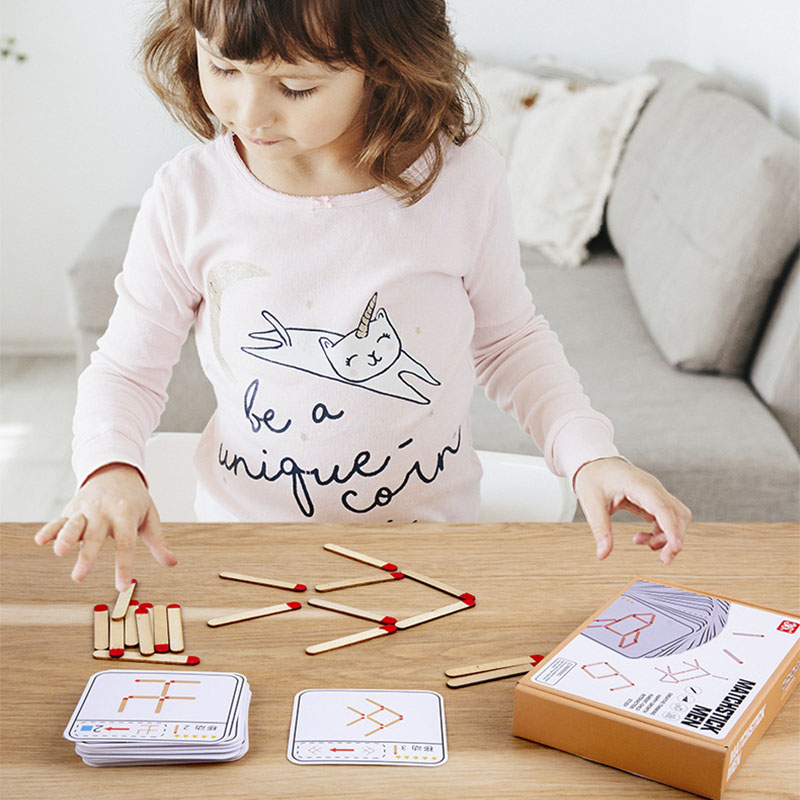 Montessori Matches Puzzles Gam - Board Game China recension och pris