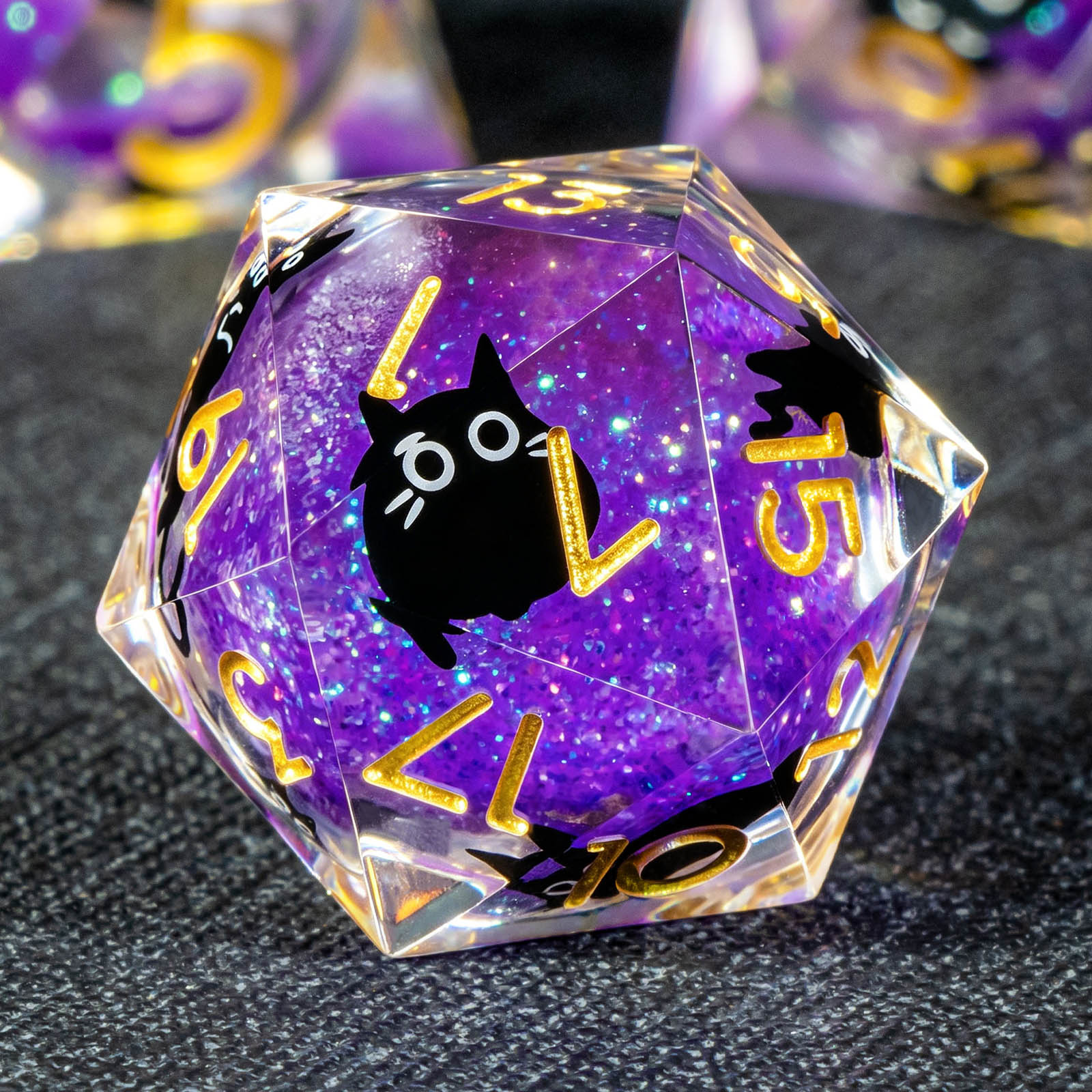 Cat Liquid Core DND Dice Set,  - Board Game Dungeons And Dragons recension och pris