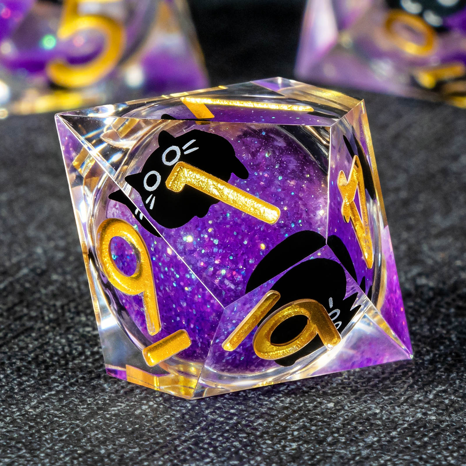 Cat Liquid Core DND Dice Set,  - Board Game Dungeons And Dragons recension och pris