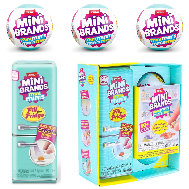 Zuru Mini Brands Fridge Blind  - Miniature Terrain Set recension och pris