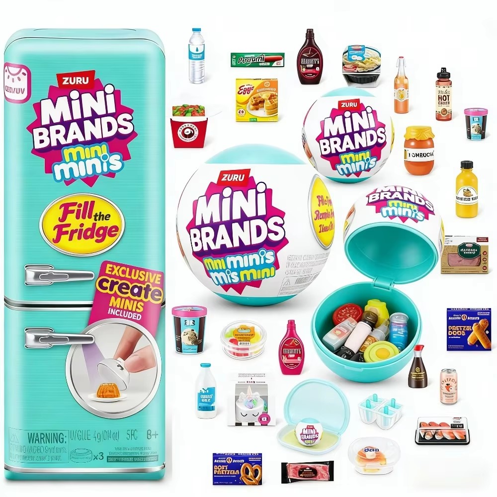 Zuru Mini Brands Fridge Blind  - Miniature Terrain Set recension och pris