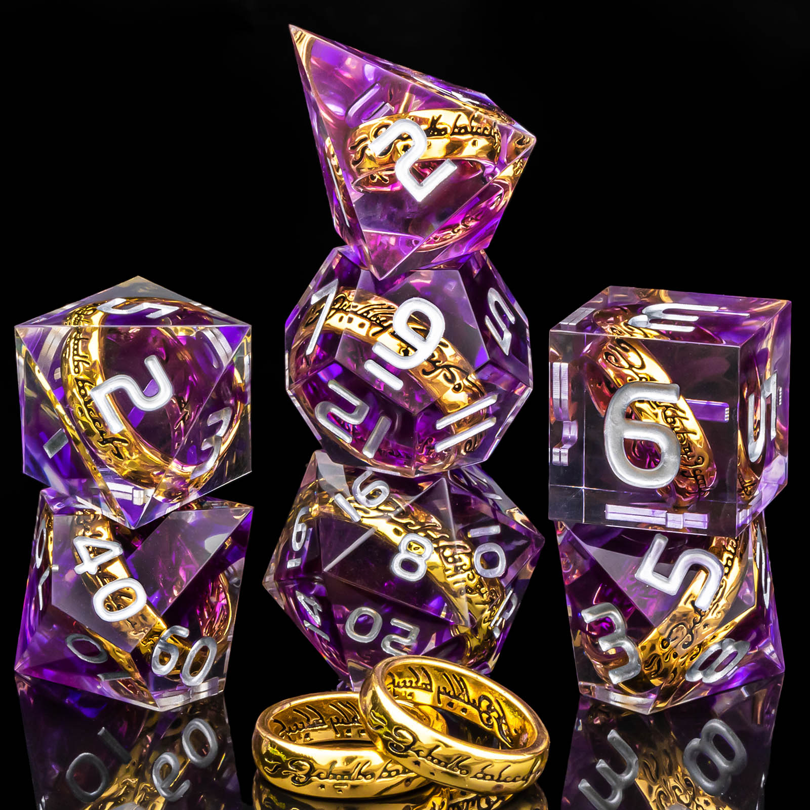 Magic Lord Rings DND Dice Set, - Board Game Dungeons And Dragons recension och pris