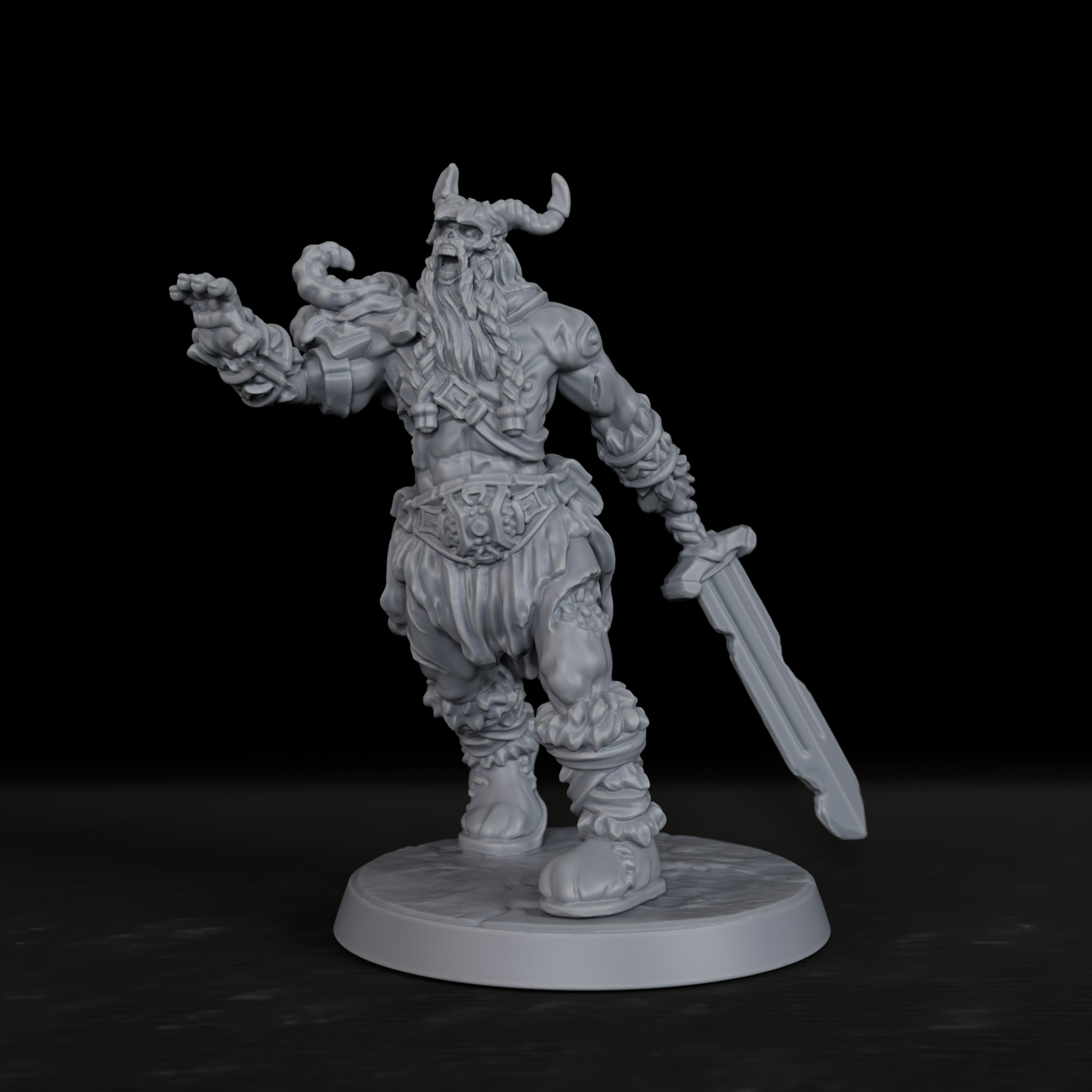 RPG Zombie Frost Giant Miniatu - Board Game Zombie recension och pris