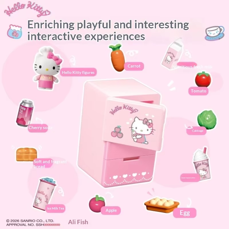 Sanrio Official Happy Mini Fri - Miniature Terrain Set recension och pris