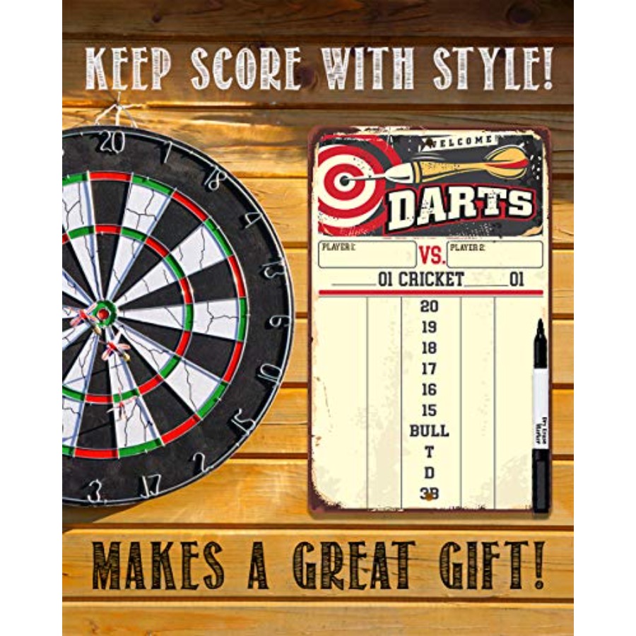 Dart Scoreboard Dry Erase for  - Board Game Or Boardgame recension och pris