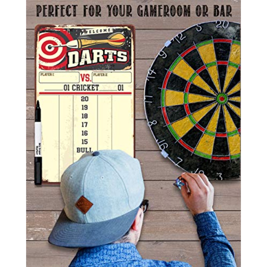 Dart Scoreboard Dry Erase for  - Board Game Or Boardgame recension och pris