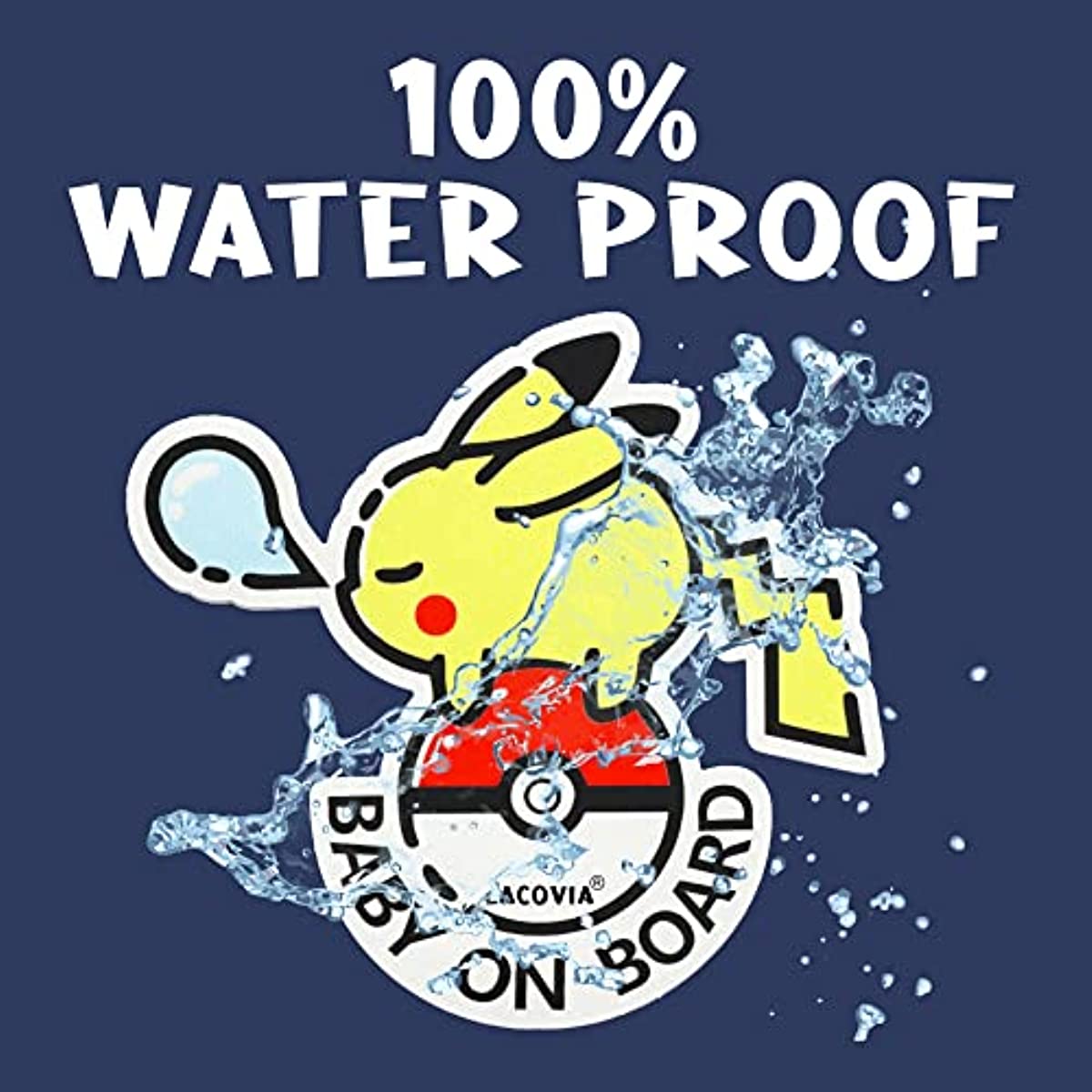 Pikachu Baby on Board Car Stic - Board Game Quote recension och pris