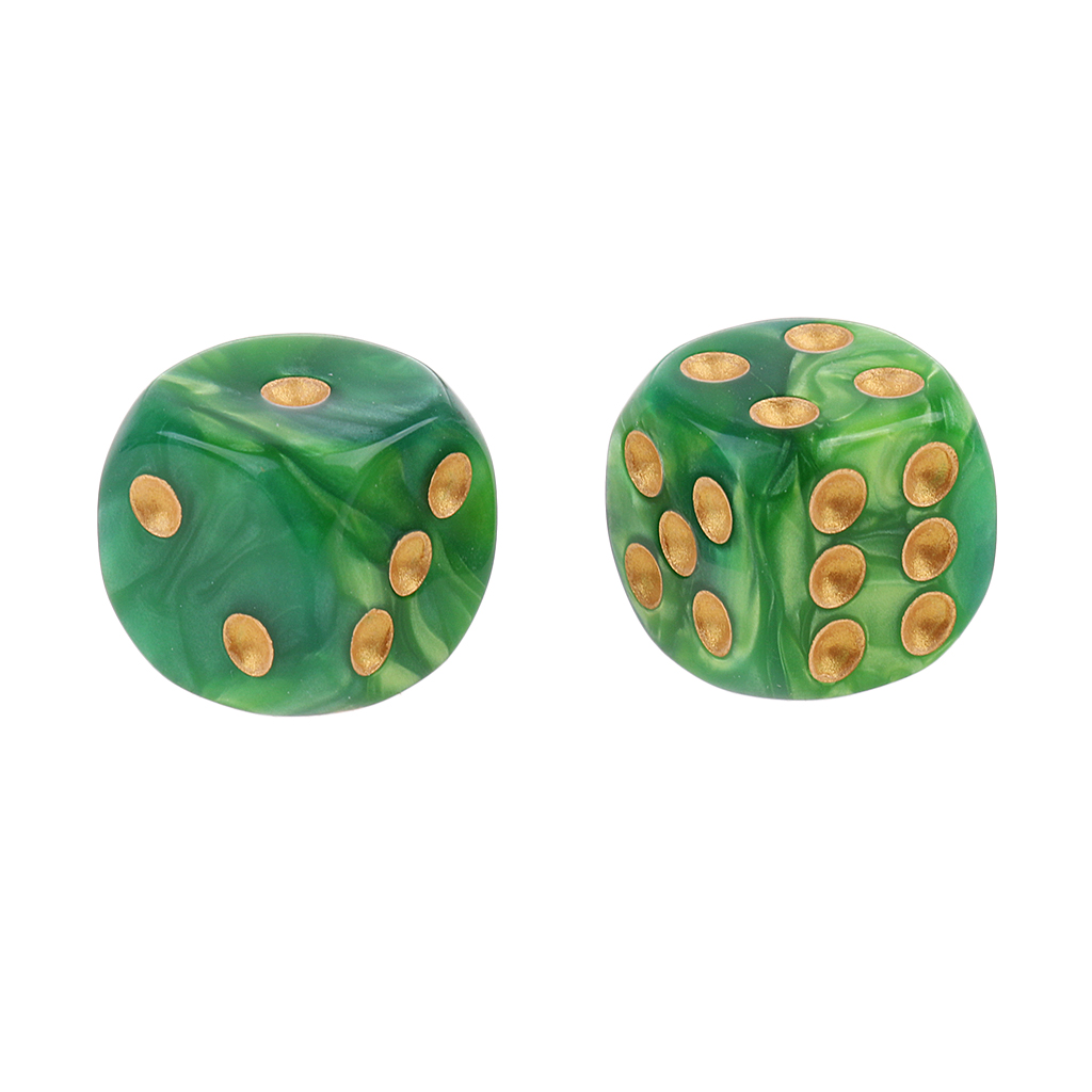 D6 Dice Set 16mm Double Color  - Board Game Dungeons And Dragons recension och pris