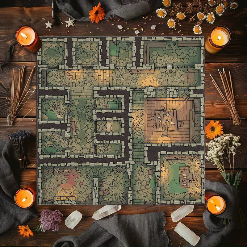 1pc Dungeon Maze Game Tableclo - Board Game Qwirkle recension och pris