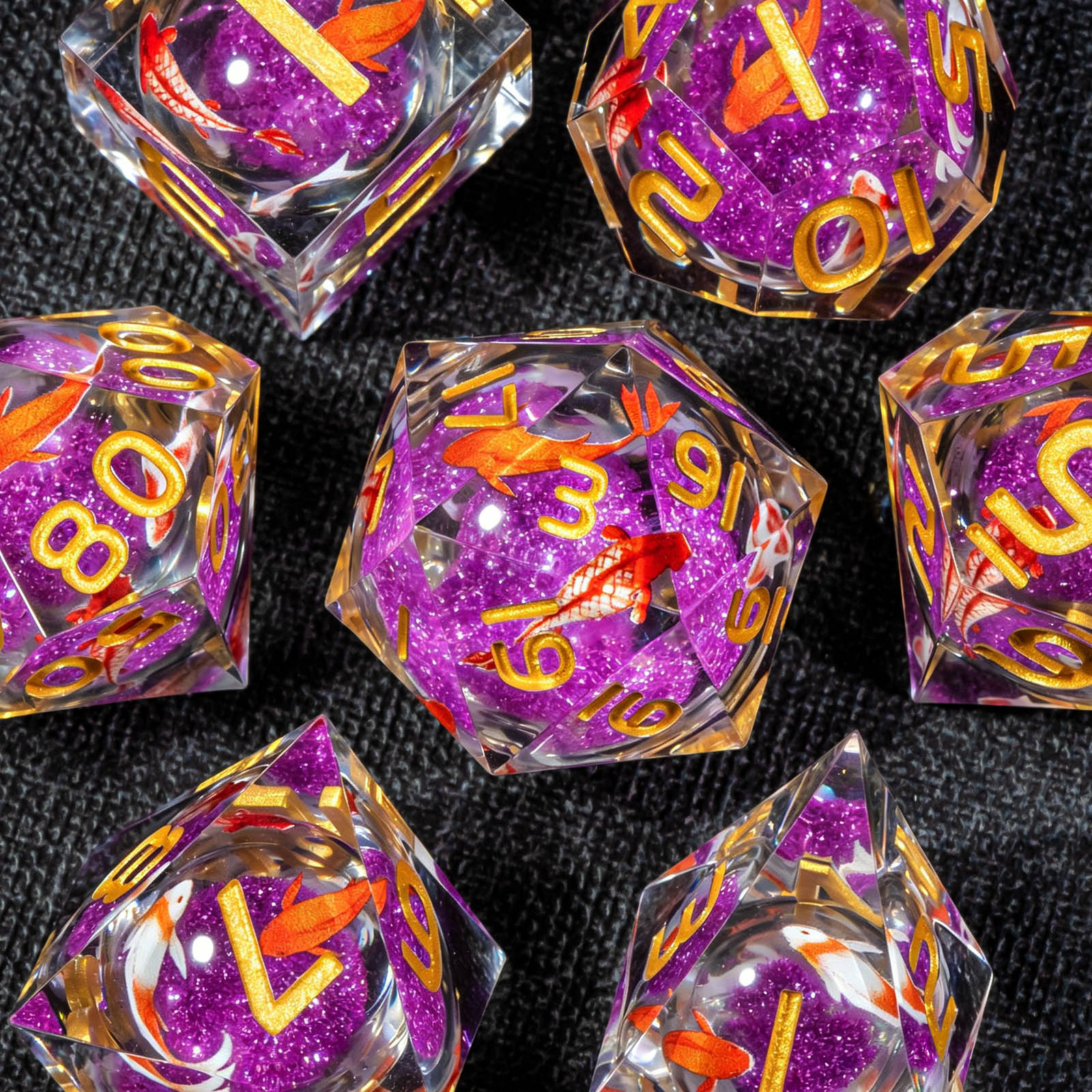 DND Dice Set D&D, Liquid Core  - Board Game Dungeons And Dragons recension och pris