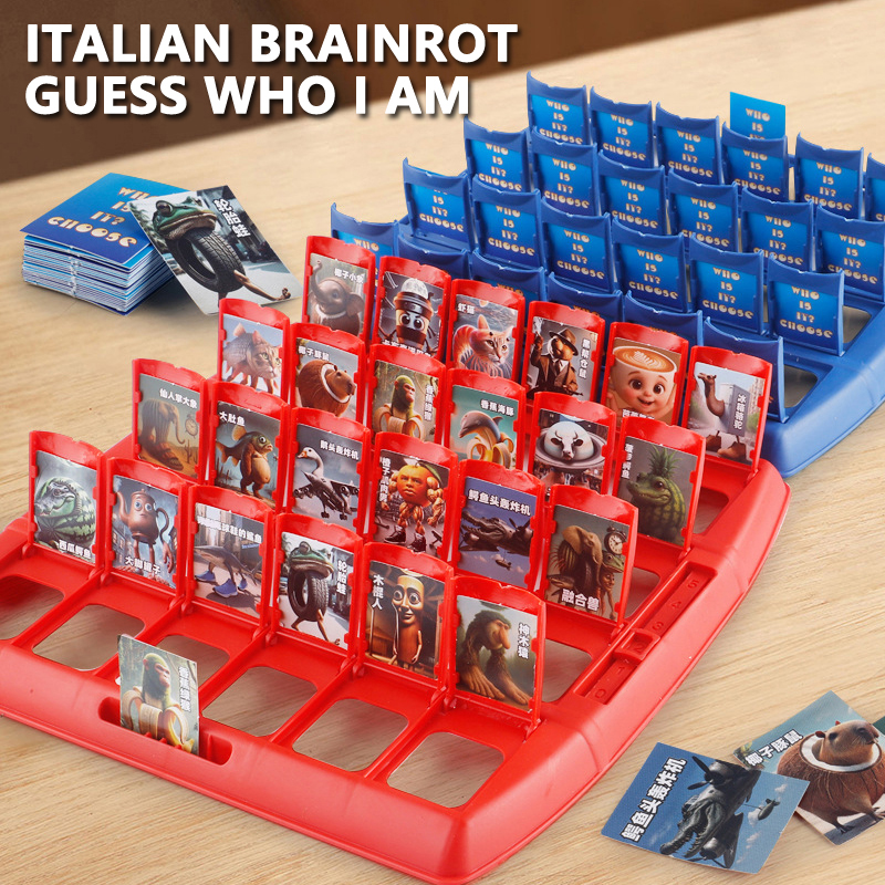 Guess Who I Am Puzzle Game Ita - Board Game Guess Who recension och pris