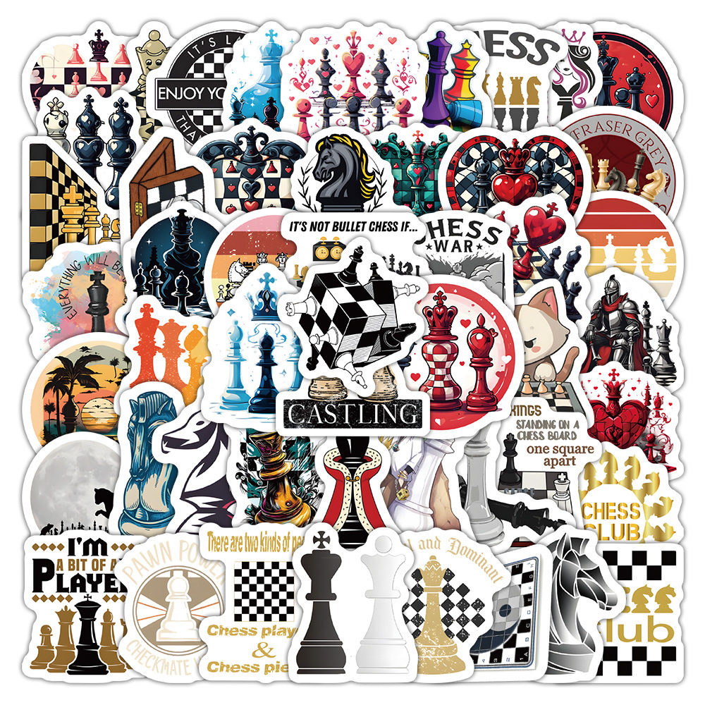 10/30/60PCS Chess Sport Cartoo - Board Game Quote recension och pris