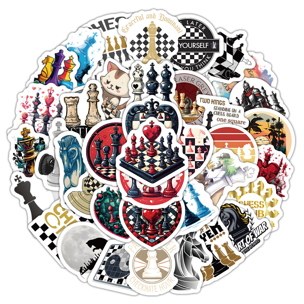 10/30/60PCS Chess Sport Cartoo - Board Game Quote recension och pris