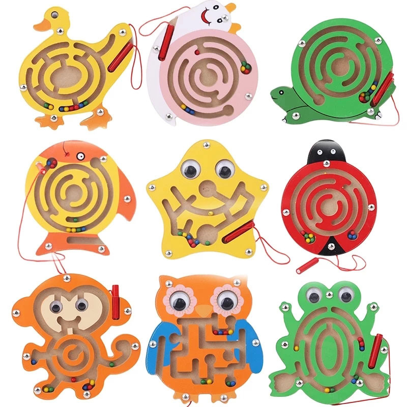 Children Magnetic Maze Toy Kid - Board Game Qwirkle recension och pris