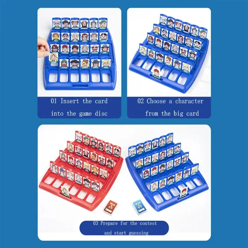 Children Logical Thinking Trai - Board Game Guess Who recension och pris