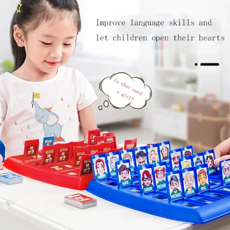 Children Logical Thinking Trai - Board Game Guess Who recension och pris