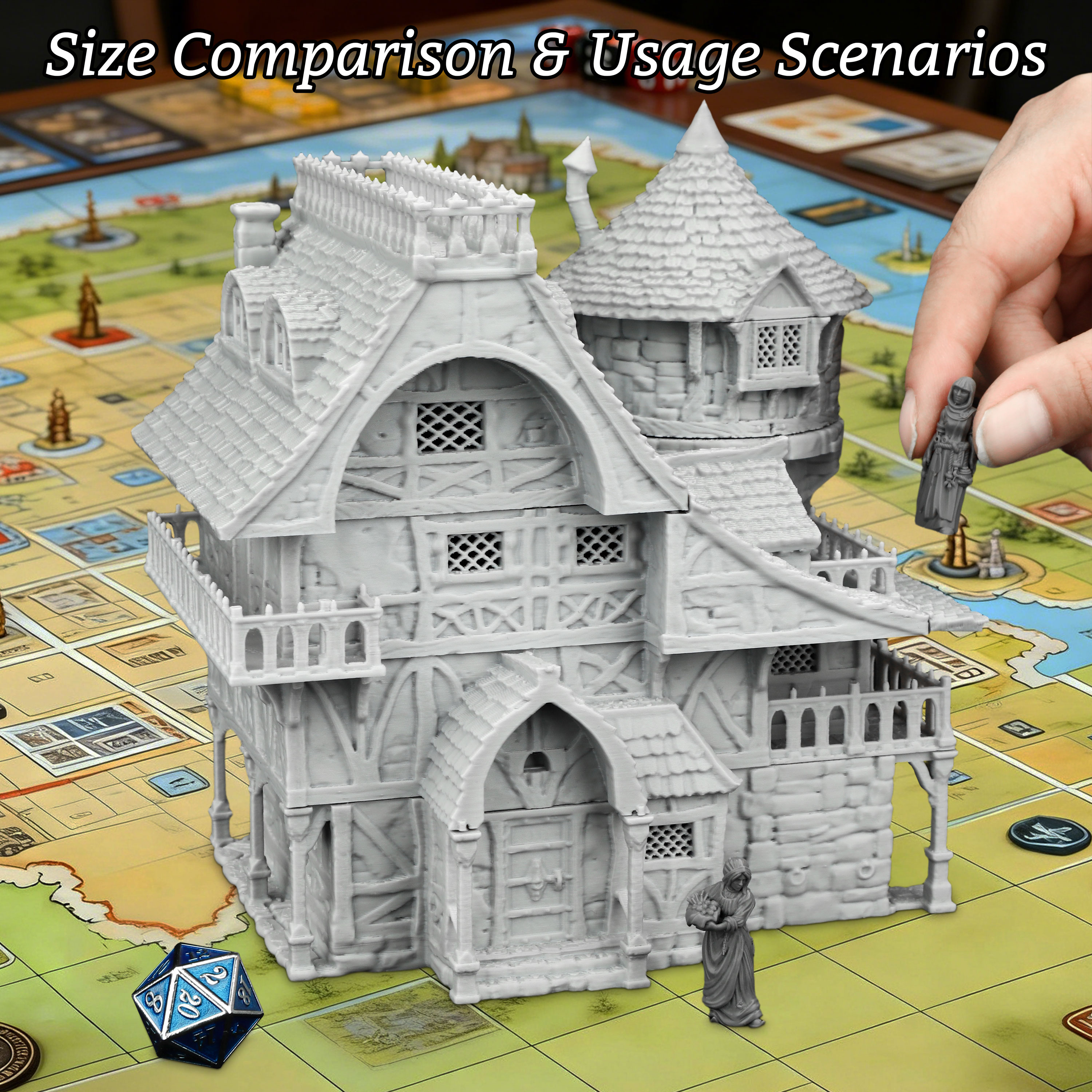 Fantasy Inn Miniature Building - Miniature Terrain Set recension och pris