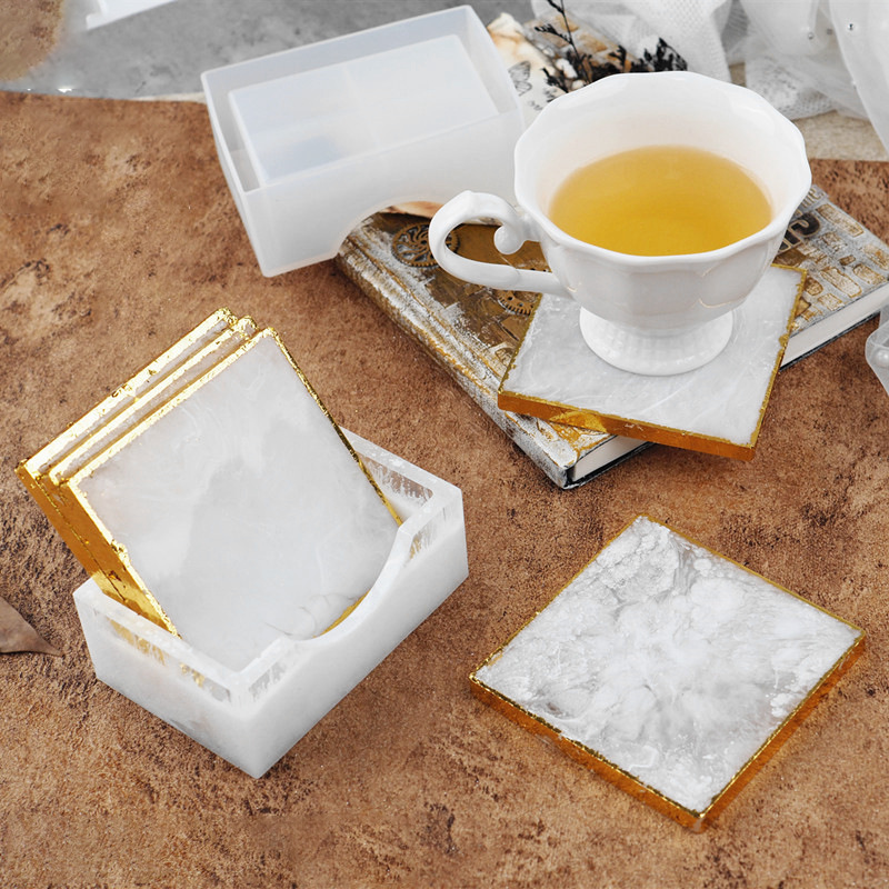 SNASAN Coaster Cup Mat Silicon - Token Tray Organizer recension och pris