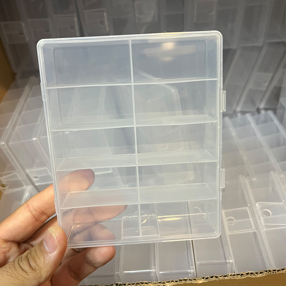 10 Grids Transparent Empty Nai - Token Tray Organizer recension och pris