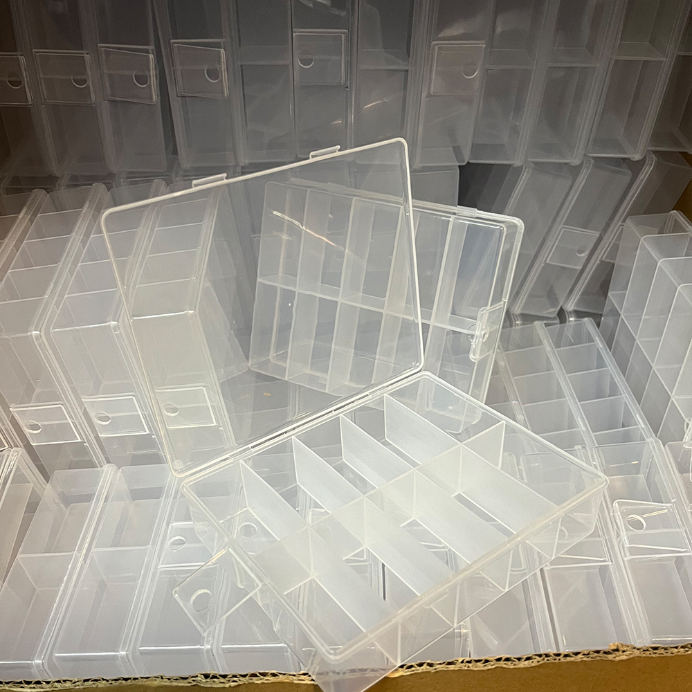 10 Grids Transparent Empty Nai - Token Tray Organizer recension och pris