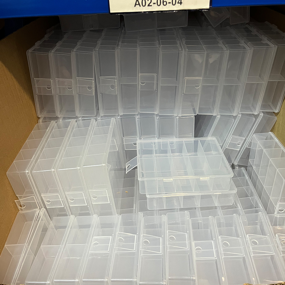 10 Grids Transparent Empty Nai - Token Tray Organizer recension och pris
