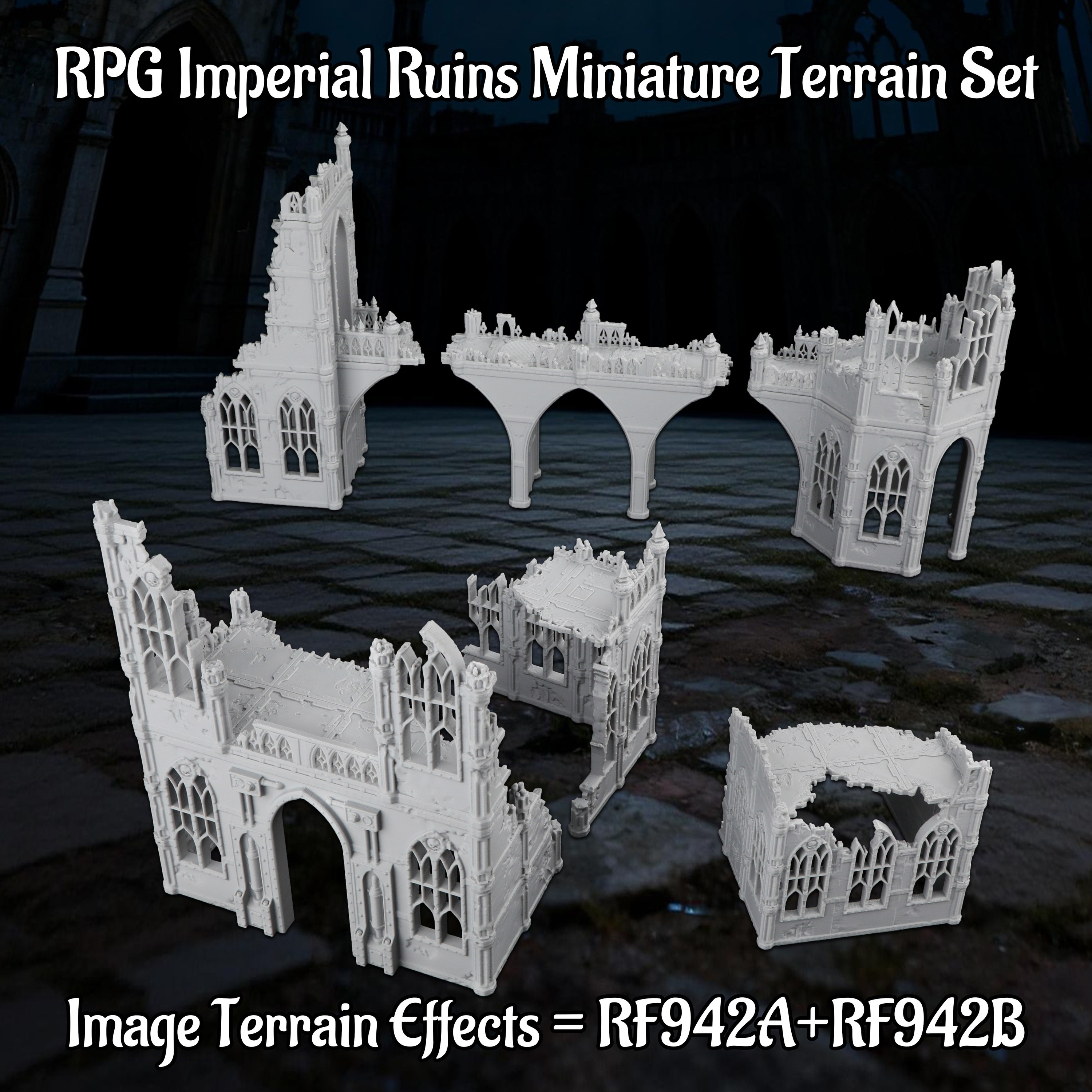 Miniature Imperial Ruins RPG T - Board Game Zombie recension och pris