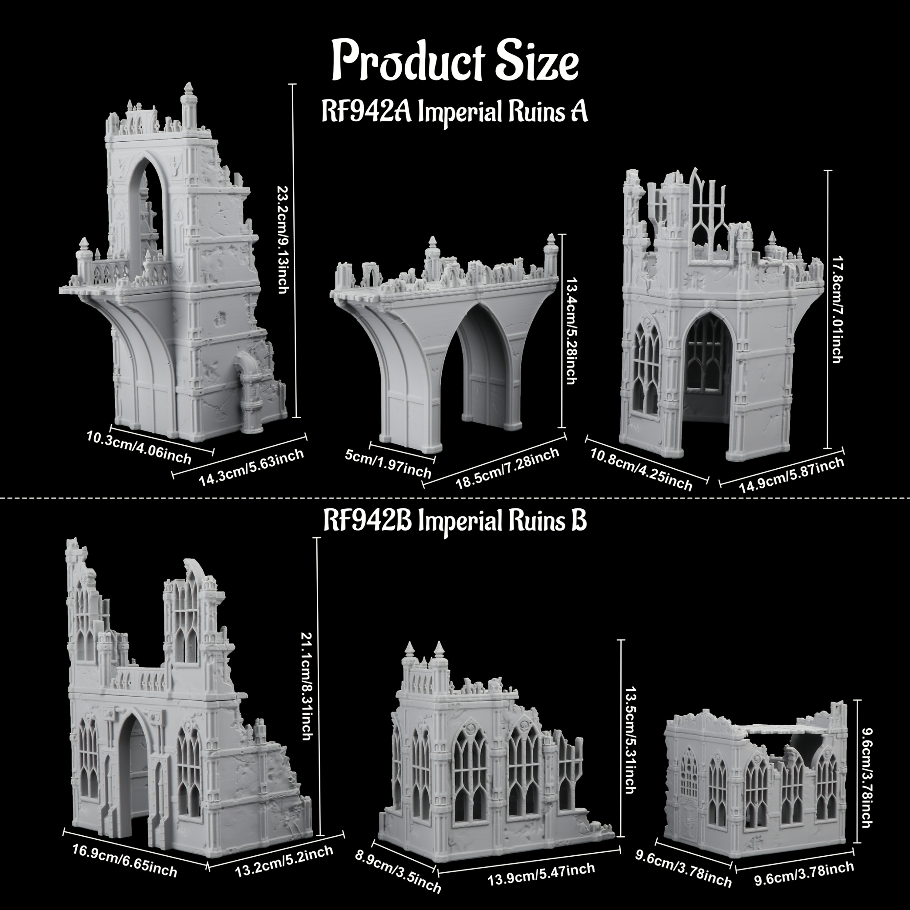 Miniature Imperial Ruins RPG T - Board Game Zombie recension och pris