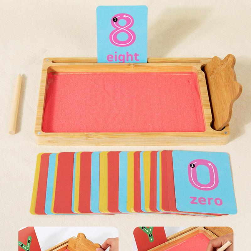 Wooden Sand Tray Writing Board - Board Game China recension och pris